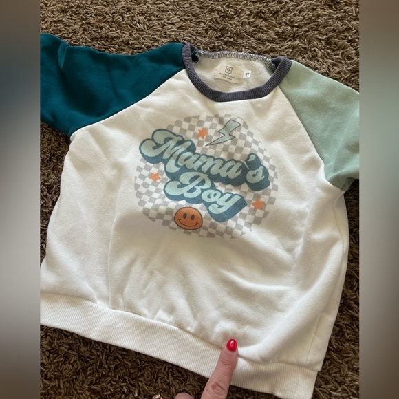 2 Matching Mamas Boy & Mama Crewneck Sweatshirts (2 Items / Bundle) - Picture 6 of 7